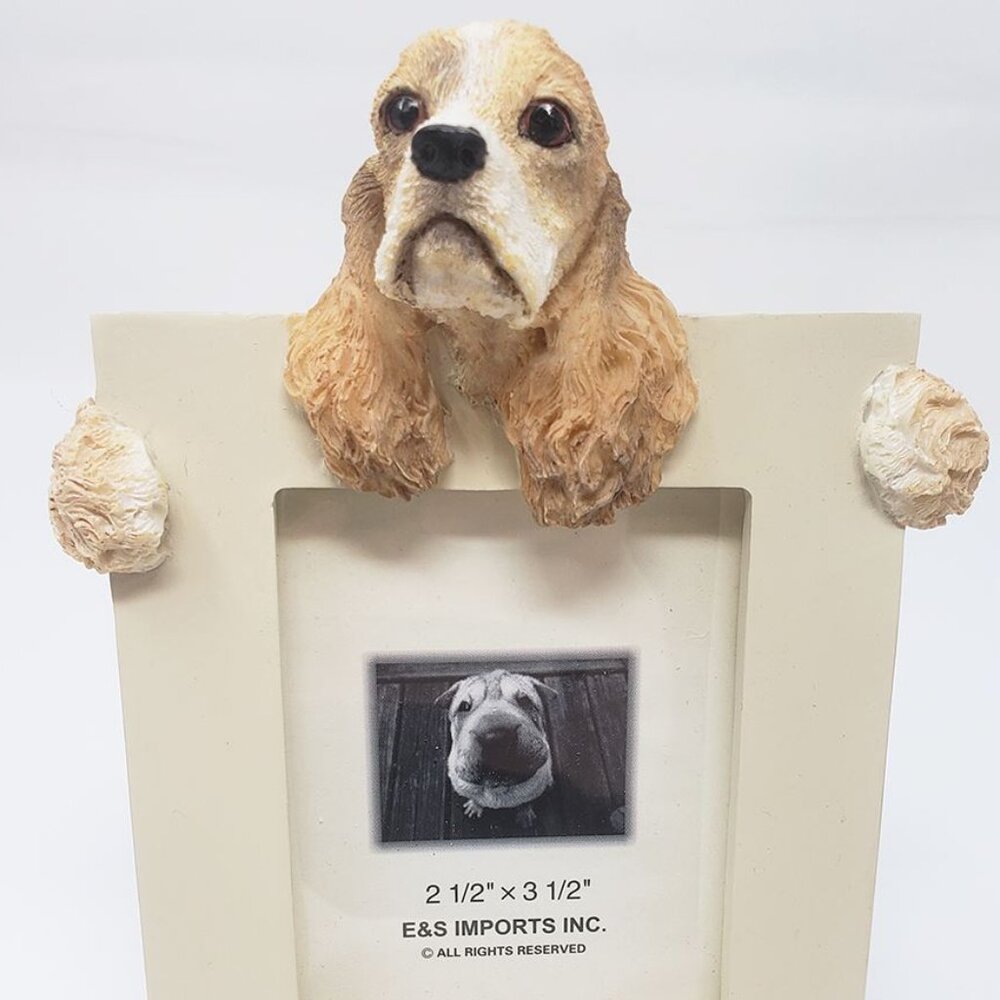 Cocker Spaniel Picture Frame new - Picture 3 of 3